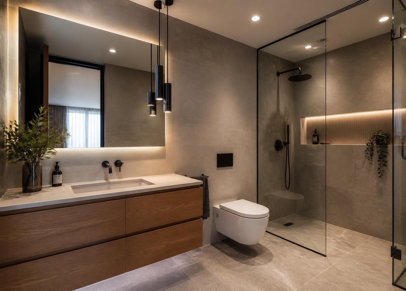 Bathrooms interior