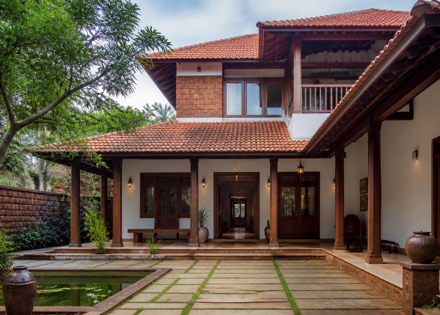 Courtyard House, Palakkad, Kerala